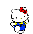 animated hello kitty